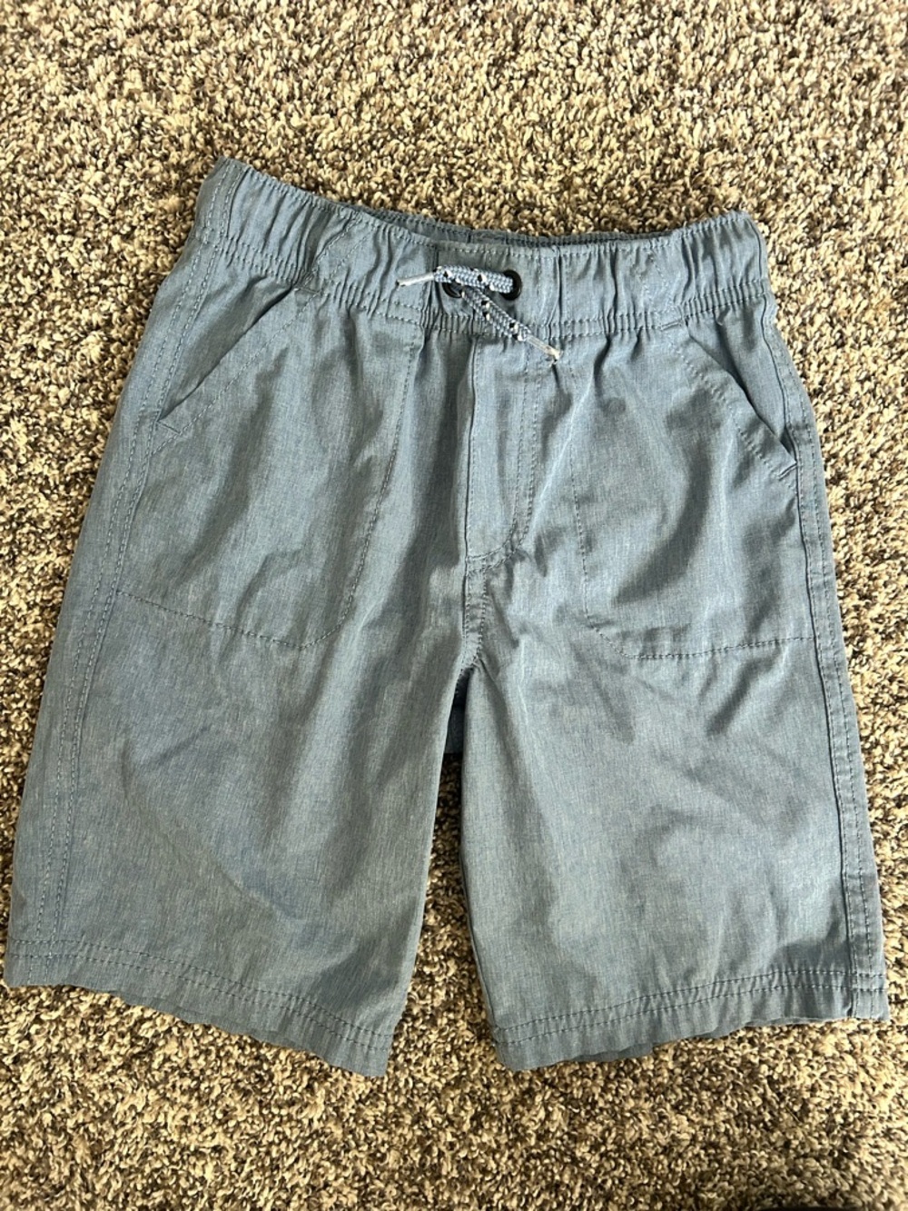 Boys jumping beans Blue Drawstring UPF 50 Shorts, Size 6